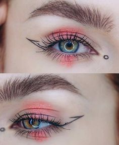 It Makeup, Smink Inspiration, Edgy Makeup, Makeup Eye Looks, Makeup Hacks