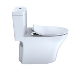 a white toilet with the lid up