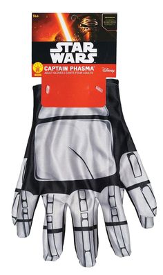 "There's been an awakening. Have you felt it?" Complete your Captain Phasma costume with these officially licensed Star Wars Episode VII: The Force Awakens Captain Phasma gloves! One size fits most adults. Captain Phasma costumes and additional accessories available separately. Captain Phasma Costume, Gwendolyn Christie, Epic Costumes, Captain Phasma, Popular Halloween Costumes, Movie Halloween Costumes, Costume Gloves, Girls Gloves, Episode Vii