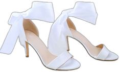 Elegant Ankle-tie Wedding Sandals, Elegant Ankle Tie Wedding Sandals, Bridal Shower Heels With Bow And Ankle Strap, Ankle Tie Wedding Shoes For Summer Evening, Summer Evening Wedding Shoes With Ankle Tie, Summer Wedding Shoes With Ankle Tie For Evening, Evening Ankle Tie Wedding Shoes For Summer, Ankle Strap Heels With Bow For Bridal Shower, Summer Evening Ankle-tie Wedding Shoes