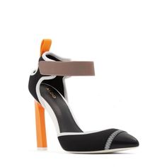 New With No Box. Size Us 6 Orange High Heels With Contrasting Heel Counter, Modern Orange Pointed Toe Heels, White Pump, Aldo Boots, Aldo Heels, Womens Gladiator Sandals, Ankle Strap Flats, Ankle Strap Pumps, Strap Pumps