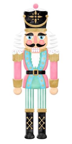 an inflatable nutcracker is shown on a white background