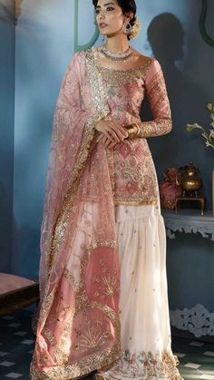 Zara Shahjahan, Nikah Dress, Asian Bridal Dresses, Desi Fashion Casual