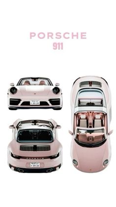 Viral Aesthetic, Porsche Car, Girly Car, Gt3 Rs, Pink Car, Fancy Cars, Porsche Cars, Pretty Cars