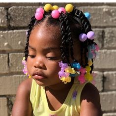 Black Baby Girl Hairstyles, Daughter Hairstyles, Cute Toddler Hairstyles, Cute Hairstyles For Kids, Kids Curly Hairstyles, Lil Girl Hairstyles, Kid Braid Styles, Toddler Hairstyles Girl, Black Kids Hairstyles