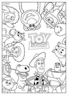 Free Printable Toy Story Coloring Pages For Kids Coloring pages for kids #colori Printable Toy Story, Coloring Puzzle, Toy Story Printables, Kids Colouring Printables, Toy Story Coloring Pages, Disney Coloring Sheets, Dibujos Toy Story, Printable Toys, Color Puzzle