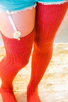 Burnished ORANGE Thigh High Wool Blend Socks Extra Long | Etsy Colour Tights, High Thigh Socks, Bright Autumn, Wool Blend Socks, Tall Socks, Womens Socks, Fall Colours, Long Tall Sally, Custom Socks