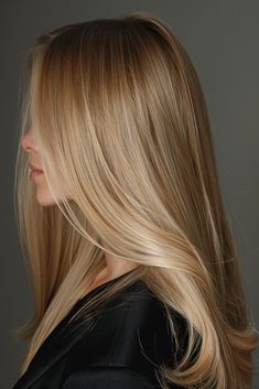 Hair Ideas For Medium, Blonde Balayage Ideas, Icy Blonde Balayage, Beige Blonde Balayage, Dark Brown Hair Balayage, Platinum Blonde Balayage, Balayage Ideas, Highlights For Dark Brown Hair, Blonde Dye