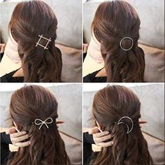 Pieces Minimalist Hair Clips Hairpin Hair Clamps, Circle, Triangle, Moon FOR WOMEN AND GIRLS TO PURACHSE CLICK ON THE LINK - Pieces Minimalist Hair Clips Hairpin Hair Clamps, Circle, Triangle, Moon FOR WOMEN AND GIRLS FOR MORE SUCH VALUABLE VIDEOS FOLLOW MY PAGE AND YOU CAN ALSO VISIT MY YOUTUBE CHANNEL - LOOKJOURNAL #LOOKJOURNAL #PINETEREST #LETSCONNECT #FOLLOWME #PURACHSETHIS #TOPURCAHSE #VIRAPOST #VIRAL #POST Infinity Pattern, Geometric Stone, Minimalist Hair, Hair Clamps, Metal Hair Clips, Metallic Hair, Hair Accessories Jewelry, Hair Ornaments, Headband Hairstyles