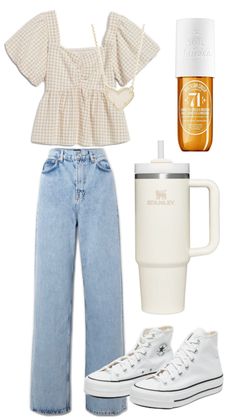 Cream Aesthetic, Outfit Inspo Casual, Trendy Outfits For Teens, Everyday Fashion Outfits, Casual School Outfits, Cute Outfits For School