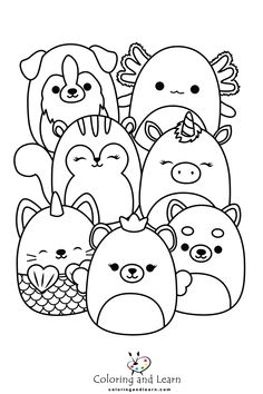 Squishmallows Coloring Pages (2023) - Coloring And Learn F21 coloringpageadulte kids alphabet letters #watercolorcoloringpage #mousecoloringpage #drawcoloringbookpage?? Squish Mallow Coloring Pages, Squishmellow Colouring Pages, Free Printable Squishmallow Coloring Pages, Kinder Coloring Pages, Kids Coloring Sheets Free Printables, Coloring Squishmallow, Squish Mellow Coloring Pages Free Printable, Squishmellow Coloring Page, Squishmallow Coloring Pages Free