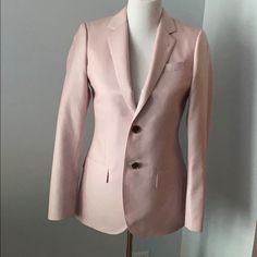 Italian Made Cashmere 2 Button Jacket With 3 Internal Pockets. Amazingly Soft And Would Look Excellent With Dark Or Light Jeans, Heels And Maybe A Set Of Pearls? Top Of Sleeve To Cuff -24.5in Shoulder Seam To Hem -28in Bist When Flat -18in (One Side) Waist When Flat - 16in (One Side) Jeans Heels, Cashmere Jacket, Light Jeans, Button Jacket, Jacket Buttons, Blazer Suit, J Crew, Suit Jacket, Cashmere