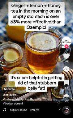 Natural Ozempic Drink, Ozempic Drink Recipe, Sick Remedies, Healing Remedies, Natural Healing Remedies, Herbal Healing, Home Health Remedies, Natural Teas, Herbs For Health