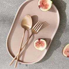 Jewel Flatware Set - Rose Gold - Tea + Linen Rose Gold Cutlery Table Settings, Gold Cutlery Table Setting, Rose Gold Cutlery, Rose Gold Flatware, Salad Spoon, Chop Sticks, Dessert Fork, Stainless Steel Dishwasher, Knife And Fork