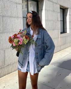 Summer Outfit With Jacket, Jean Jacket Outfits Summer, 2024 Wardrobe, Ootd Spring, 2024 Outfits, Spring Clothes