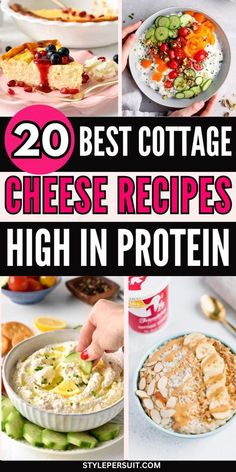 20 best cottage cheese recipes high in protein