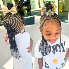 Half Up Half Down Braids Kids, Half Up Half Down Kids Braids, Sky Hairstyle, Natural Hairstyles For School, Kids Christmas Hairstyles, Cornrow Hairstyles For School, Cute Cornrows, Baby Hairstyle