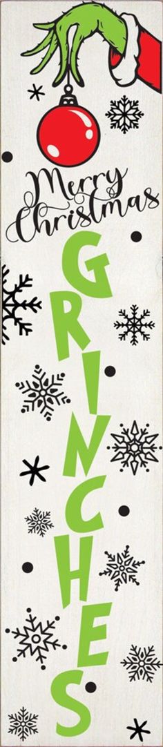 a poster with the words race and snowflakes in green, red, and black