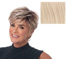 The Toni Brattin Prestigious Short Cut Wig features short and natural-looking hairstyling with subtle layering and tapered edges. QVC.com Short Cut Wigs, Lace Caps, Short Cut, Cool Fits, Short Cuts, Wig Cap, Great Hair, Styling Tools, Stretch Lace