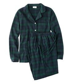 Women's Scotch Plaid Flannel Pajamas | Pajamas & Nightgowns at L.L.Bean Pajamas For Teens, Tartan Pants, Flannel Pajama Sets, Cozy Pajamas, Scottish Plaid, Cute Pajamas, Satin Pyjama Set, Flannel Pajamas, Womens Pyjama Sets