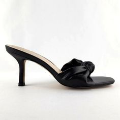 New With Tags, My_story Sireena Women's Black Supple Faux Leather Slip On Sandals With An Elegant Knot Atop, Size 8.5. The Perfect, Versatile Sandal For Any Occasion - Wedding, Graduation, Office Or Evening Out! No Stains, Tears, Holes - New. From Non-Smoking Home. Bundle & Save When You Buy More Than One Item In My Closet! Black Adidas Shoes, Supra Shoes, Pearl Sandals, Black Slip On, Minimalist Shoes, Slip On Sandals, Low Heel Shoes, Brown Sandals, Black Slip Ons