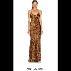 Pic With Dress Description, Brand New With Tags Beautiful Dress , Silk And Flawless Nili Lotan, Dress Silk, Print Midi Dress, Print Dresses, Leopard Print Dress, Printed Midi Dress, Beautiful Dress, Beautiful Dresses, Print Dress