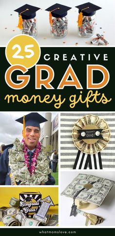 graduation gifts that are great for the grad in your life and they're easy to make