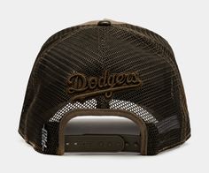 This throwback cap has a breathable mesh back and features team logo embroidery on the crown and above the snapback strap. Brown Snapback Hat For Sports With Curved Bill, Brown Snapback Hat For Baseball Season Streetwear, Brown Snapback Hat For Sports And Baseball Season, Brown Sports Trucker Hat With Curved Bill, Brown Trucker Hat With Curved Bill For Sports, Brown Trucker Hat For Sports, Brown Trucker Hat With Embroidered Logo And Curved Bill, Brown Trucker Hat With Embroidered Logo For Outdoor, Brown Trucker Hat With Curved Brim For Sports