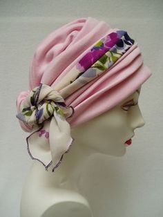 Headwrap Pink Chemo Hat Alopecia Cancer Headwrap by NinisNiche, $47.00: Chemo Turbans, Pink Sash, Turban Hijab, Diy Scarf