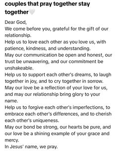 a prayer for your relationship ❤️ 3 Day Rule Relationship, Prayers With Boyfriend, Harsh Relationship Quotes, How To Pray For A Boyfriend, Prayer With Boyfriend, Praying For A Relationship, Prayers To Say With Your Boyfriend