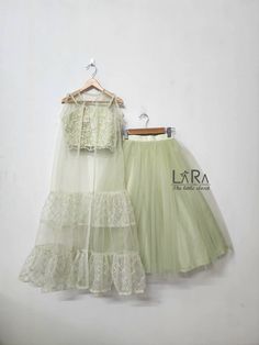 -Beautiful 3 piece lehenga set in pretty light green color, is what you need for your little princess to attend the next festive or wedding gathering. -Can be customized in any size upto 12 years. -Top is made with embroidered  net fabric. -Lehenga is made with plain matching net and have elastic belt. -Both top and bottom have cotton linning for comfort. -Please go through the size chart before placing the order, or you can text me the custom measurements if required. Feel free to ask any quest Light Green Lehenga, Wedding Gathering, Green Lehenga Choli, Green Lehenga, Light Green Color, Elastic Belt, Festive Wear, Net Fabric, Pretty Lights