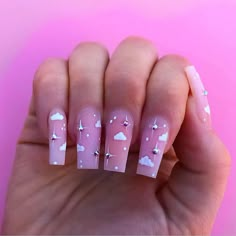 Gel Coffin, Gel Pedicure, French Pedicure, Nail Goals, Long Nail Designs, Glamour Nails, Nail Swag, Glamorous Nails, Summer Acrylic Nails