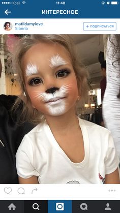 make up Bunny Face Paint, Carnaval Make-up, Bunny Makeup, Halloweenský Makeup, Animal Makeup, Easter Makeup, Face Painting Easy, Kids Face Paint, Makijaż Smokey Eye