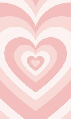 an abstract heart pattern in pink and beige