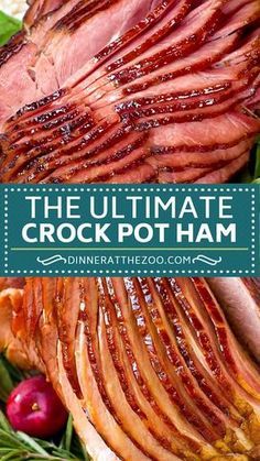 the ultimate crock pot ham recipe