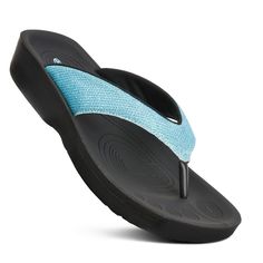 PRICES MAY VARY. ARCH SUPPORT: The arch support of these flip flops for women improves the function of your foot ligaments. Women suffering from chronic foot aches can try it for a better and more affordable cure. Our ladies sandals gradually impacts your bones and empowers them for a long walk. COMFORT & STYLE: The triangular-shaped straps protect you from chafe or bruises. It has a comfortable toe post attached with a soft polyurethane gel injected sole for better stability. The anatomical des Orthotic Flip Flops, Recovery Sandals, Flip Flops For Women, Orthopedic Sandals, Mens Leather Sandals, Womens Sandals Summer, Cute Sandals, Comfortable Sandals, Thong Sandals