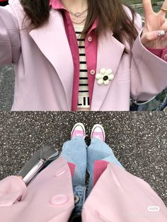 Colourful Korean Outfits, Casual Hijab Outfit, Foto Inspiration, 가을 패션, 여자 패션, Insta Photo Ideas