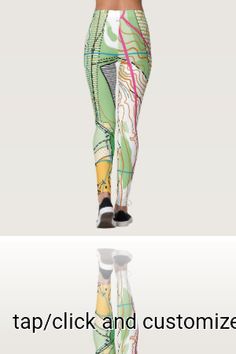 Orienteering leggings - map #leggings #trendy #fashion Fitted Multicolor Graphic Print Leggings, Fitted Green Bottoms With Graphic Print, Spring Graphic Print Stretch Leggings, Orienteering Map, Trendy Leggings, Subway Train, Map Globe, Planet Blue, Words Prints