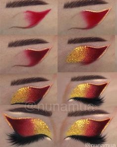 Frost Cn Crawford Fanart, Drag Eye Makeup, Phoenix Makeup, Dragon Makeup, Fire Makeup, Maquillage Yeux Cut Crease, Makeup Nails Designs