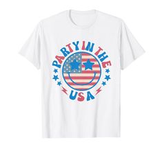 PRICES MAY VARY. party, usa, 4th, july, preppy shirt, preppy shirts, smile face shirt, aesthetic, t-shirt, patriotic, design, retro, flag, face, fourth, funny, women's, america, independence usa 4th, july preppy smile aesthetic t-shirt, preppy aesthetic, patriotic design, retro preppy smile flag face Lightweight, Classic fit, Double-needle sleeve and bottom hem Preppy Shirts, Smile Aesthetic, Retro Flag, Party In The Usa, Preppy Shirt, Flag Face, Funny Presents, Retro Preppy, Shirt Aesthetic