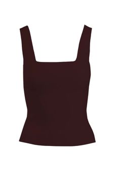 Elevate your wardrobe with this sophisticated tank top, featuring a flattering square neckline that adds a touch of elegance to the classic silhouette. The Zoe tank is a versatile piece perfect for creating endless outfit combinations, no matter the season. Casual Weekend: Effortlessly stylish, pair this tank top with your go-to jeans for a laid-back weekend outfit. Polished Elegance: Transform your ensemble by teaming the tank top with a sleek blazer and statement jewelry for a refined, polishe Chic Square Neck Tops, Classic Scoop Neck Solid Color Tank Top, Stretch Square Neck Tank Top, Classic Fitted Seamless Tank Top, Square Neck Elastane Top For Summer, Summer Square Neck Elastane Tank Top, Classic Fitted Tank Top, Classic Fitted Tank Top With Scoop Neck, Classic Fitted Scoop Neck Tank Top