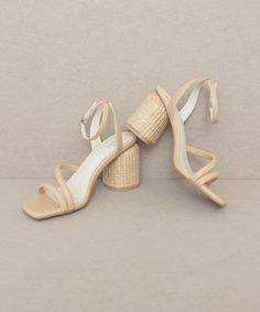 The Alaia is here to take you into summer. This super comfortable heel with raffia detailing is made for lake days and beach vacations.Heel Height: 3.25"Types of closures: Slip on/ Buckle Lake Days, Spring Forward, Beach Vacations, Wrap Heels, Comfortable Heels, Hot Shoes, Heel Sandal, Block Heels Sandal, Fashion Sense