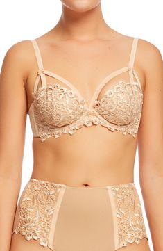 Vintage Feeling, Pretty Bras, Creme Caramel, Beautiful Bra, Best Lingerie, Dita Von, Dita Von Teese, Babydoll Lingerie, Bra Panty