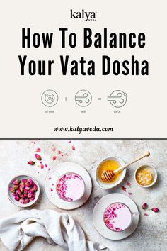 Vata Dosha balancing is considered to be one of the most important things in order to lead a healthy lifestyle. This is because in some or the other way, the balance of the remaining two Doshas depends on Vata Dosha balance. There are a few guidelines that one can follow to ensure that Vata Dosha doesn’t go out of balance. Vata Dosha Food List, Vata Body Type Ayurveda, Herbs For Vata Dosha, Vata Dosha Dessert, Vata Dosha Balance, Vata Dosha Foods, Balancing Vata Dosha, Vata Balancing Foods, Vata Diet Plan