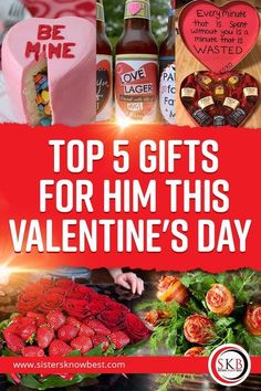 the top 5 gifts for him this valentine's day from sister krewe