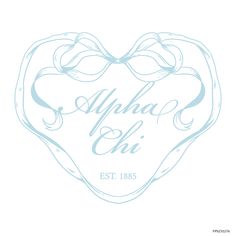 Design unique and trendy custom merch for your Greek organization from Fresh Prints! Submit a proof request to get a free mockup of your design today.  Alpha Chi Omega designs | Alpha Chi Omega apparel | custom apparel | greek apparel | Sorority designs | PR designs |PR apparel | ribbon | simple | flow | flowy | lace | established | ribbon | alpha chi omega | sisterhood | philanthropy | leadership | empowerment #shirtjustgotcrazy #freshprints Sorority Logo Design, Clothing Logos, Alpha Chi Omega Philanthropy, Alpha Chi Omega Graphic Design, Alpha Chi Omega Graphic For Cricut, Alpha Chi Omega Merch, Alpha Chi Omega Graphic, Girly Graphic Design