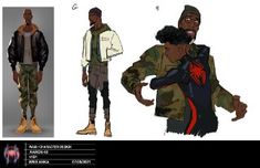 Miles Concept Art, Miles Reference, Spiderman Stuff, Spiderman And Spider Gwen, Superhero Designs, Too Nice, Man Sketch