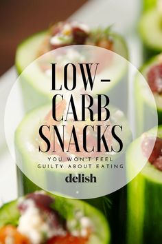 low carb snacks you won't feel guilty about eating - delish