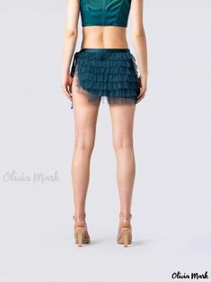 Olivia Mark - Seductive Sheer Pleated Cake Beach Skirt Cake Dress, Dress Stretch, Dress Cake, Beach Skirt, Types Of Skirts, Skirt, Cake