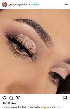 Natural Makeup Champagne, Quinceanera Champagne Makeup, Birthday Makeup Brown Eyes, Bridesmaid Makeup Rose Gold Dress, Eyeshadow For Rose Gold Dress, Light Glam Prom Makeup, Rose Gold Sweet 16 Makeup Looks, Glittery Rose Gold Nails, Light Rose Gold Makeup